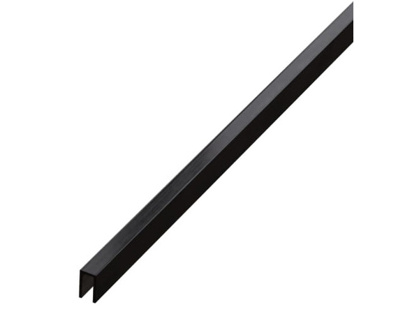 Профиль Inox ,черный матт 0,5cm x 270cm