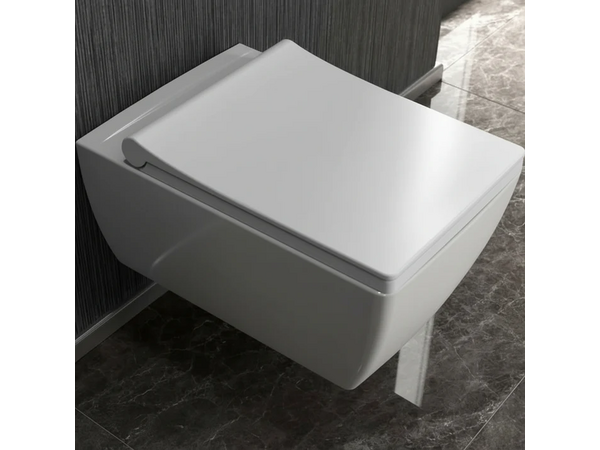First  WC wall hung rimless white (without bidet hole)
