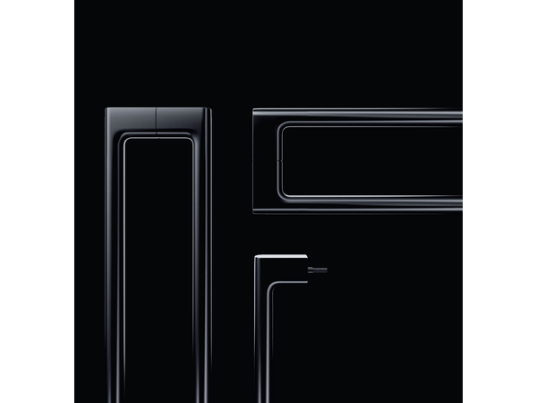 Cabina de duş ARTRA3L01 BLACK 1200*900 LEFT/RIGHT