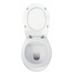 Sentimenti WC+Toilet Seat  White Matt