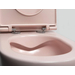 Infinity WC+Toilet Seat  Salmon Matt