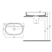 Infinity Washbasin 60 cm White Matt