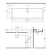 Purita Washbasin 90cm
