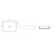 Infinity Washbasin 50cm Stone Gray