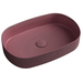 Infinity Washbasin 55 cm Maroon Red Matt