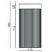 Infinity Mono Washbasin Unit, 41 cm