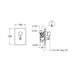 Phi shower/bathtub mixer