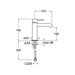 Phi washbasin mixer
