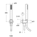 Step  hand shower