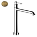 Medium single-control deck-mounted single-hole washbasin mixer + pop up