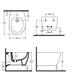 Sentimenti Bidet Ivory Matt