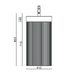 Infinity Mono with Washbasin Unit 41 cm