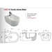 V Tondo Bidet White Glossy