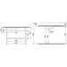 Milano Washbasin 80 cm Anthracite Matt