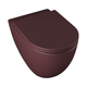 Infinity WC+Toilet Seat Maroon Red