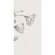 Velo bianco flowers 119,8x59,8 element  4