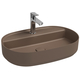 Infinity Washbasin 60 cm Taupe Matt