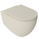 Infinity WC+Toilet Seat Ivory Matt