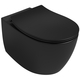 Sentimenti Neo WC+Toilet Seat  Black Matt
