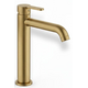 Medium single-control deck-mounted single-hole washbasin mixer + pop up