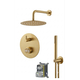 Tiber  brushed gold